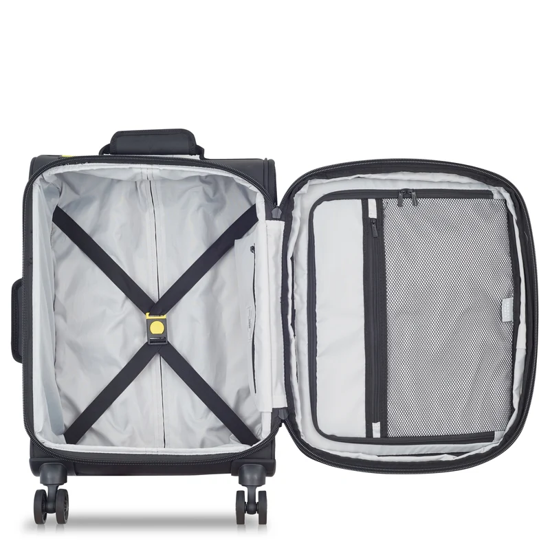 Delsey Paris Maubert 2.0 - Trolley de cabina de 4 ruedas 55 cm expandible (schwarz)