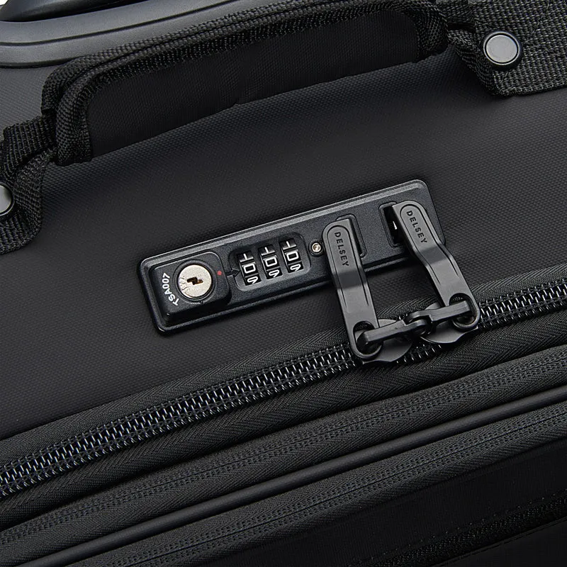 Delsey Paris Maubert 2.0 - Trolley de cabina de 4 ruedas 55 cm expandible (schwarz)