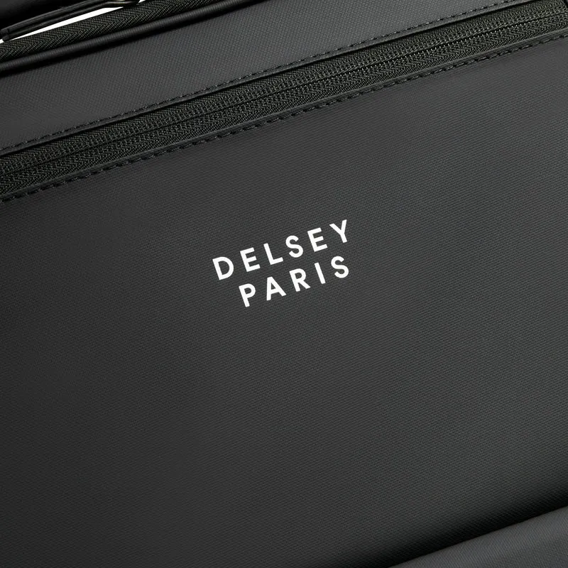 Delsey Paris Maubert 2.0 - Trolley de cabina de 4 ruedas 55 cm expandible (schwarz)