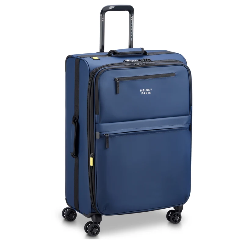 Delsey Paris Maubert 2.0 - Trolley de 4 ruedas 69 cm expandible (marineblau)