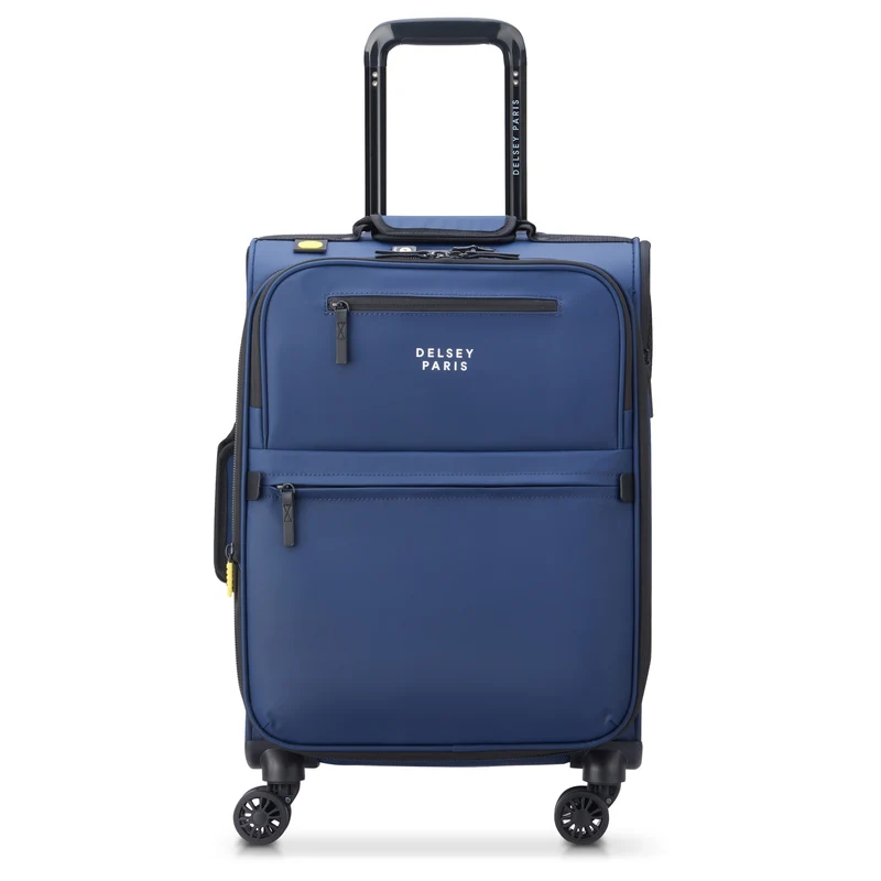 Delsey Paris Maubert 2.0 - Trolley de cabina de 4 ruedas 55 cm expandible (marineblau)
