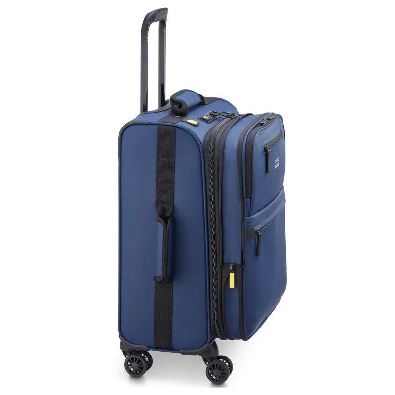 Delsey Paris Maubert 2.0 - Trolley de cabina de 4 ruedas 55 cm expandible (marineblau)