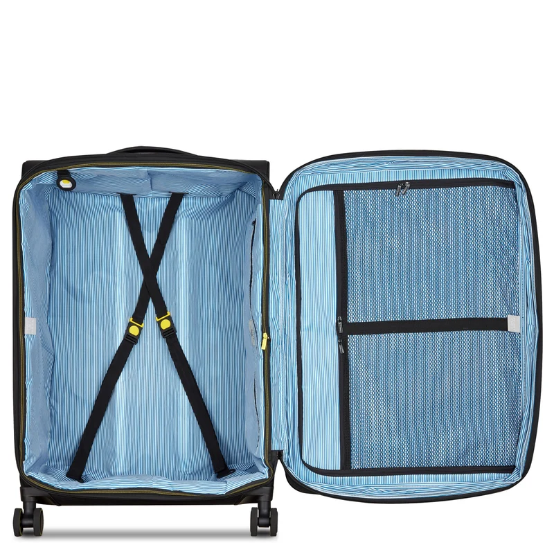 Delsey Paris Montmartre 3 - Trolley de 4 ruedas 76 cm expandible (black)