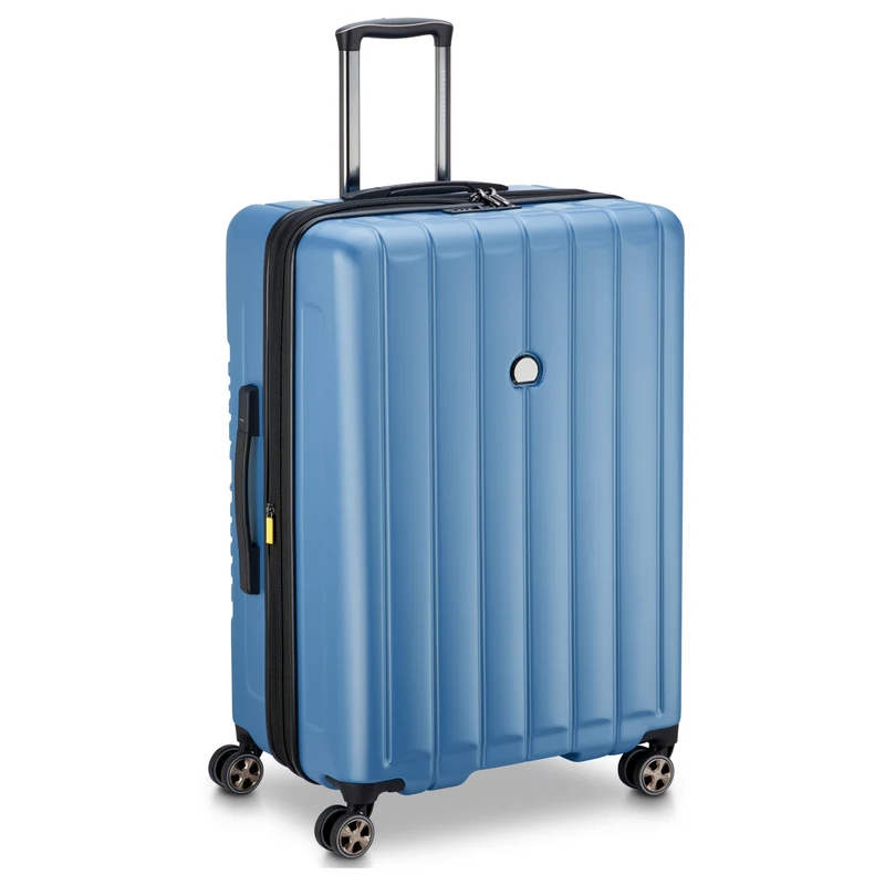 Delsey Paris Longitude - Trolley de 4 ruedas 76 cm expandible (hellblau)