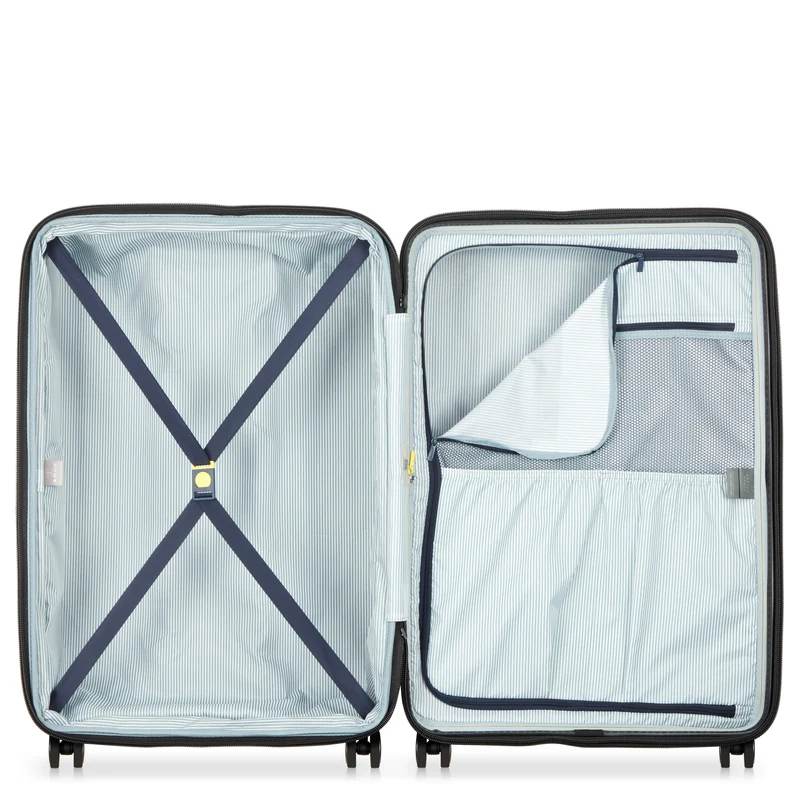 Delsey Paris Longitude - Trolley de 4 ruedas 76 cm expandible (hellblau)