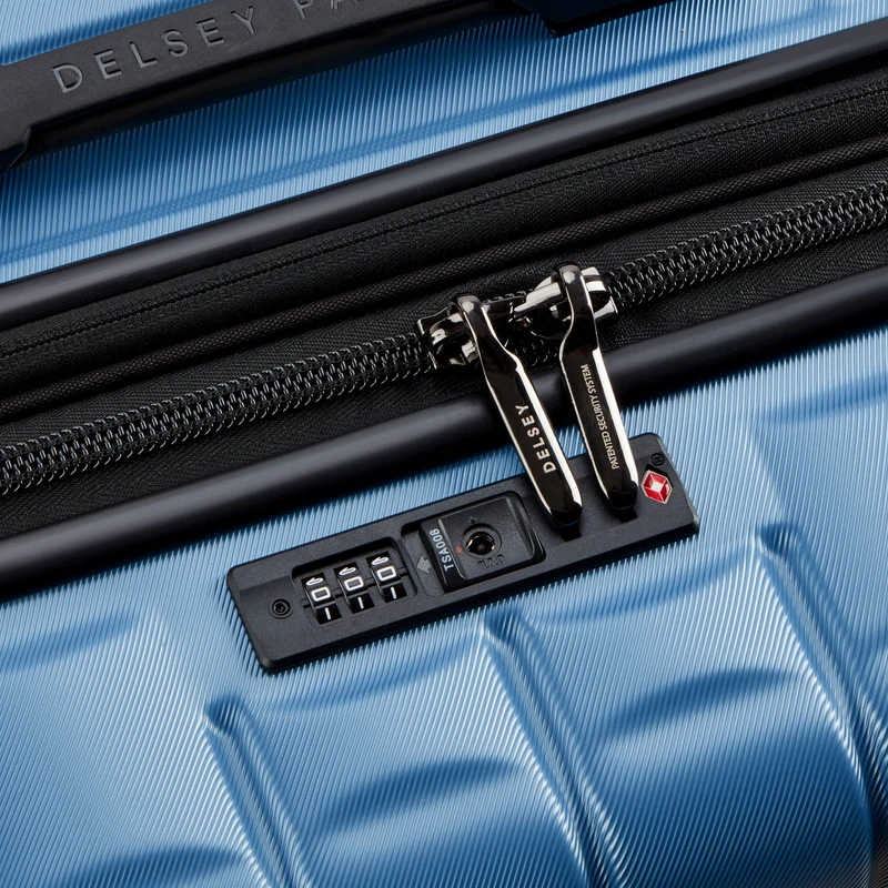 Delsey Paris Longitude - Trolley de 4 ruedas 76 cm expandible (hellblau)