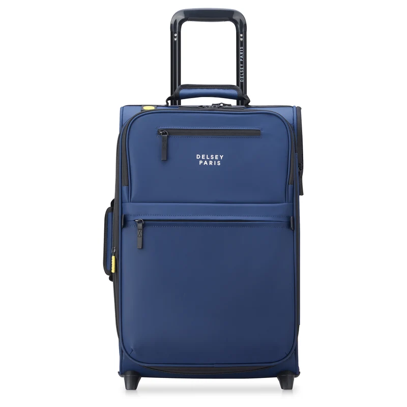 Delsey Paris Maubert 2.0 - Trolley de cabina de 2 ruedas 55 cm expandible (marineblau)