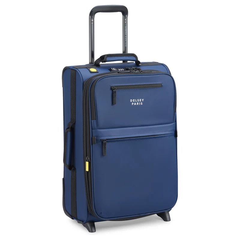 Delsey Paris Maubert 2.0 - Trolley de cabina de 2 ruedas 55 cm expandible (marineblau)