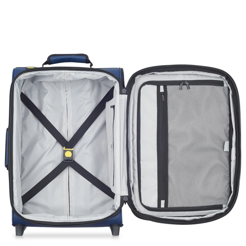 Delsey Paris Maubert 2.0 - Trolley de cabina de 2 ruedas 55 cm expandible (marineblau)