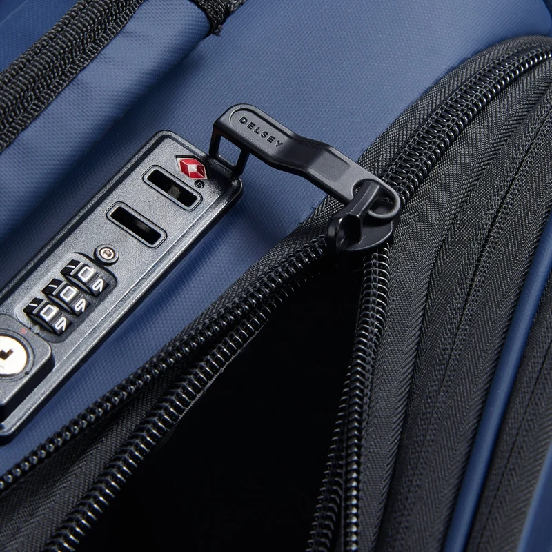 Delsey Paris Maubert 2.0 - Trolley de cabina de 2 ruedas 55 cm expandible (marineblau)