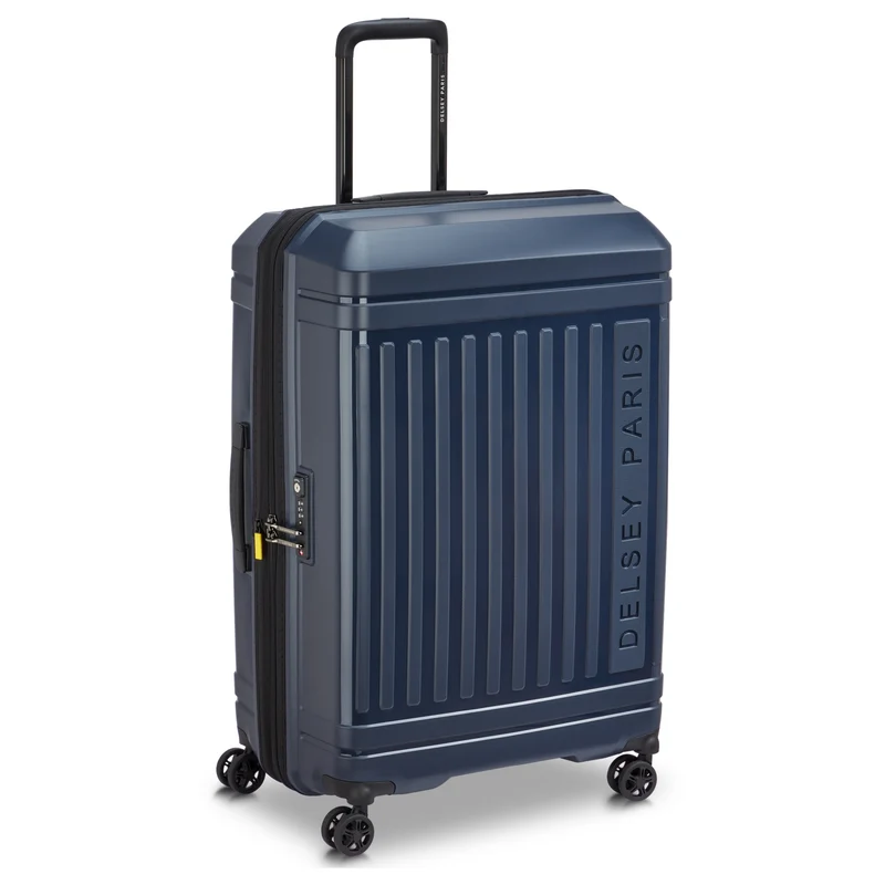 Delsey Paris Lutece SE - Trolley de 4 ruedas 76 cm expandible (navy blue)