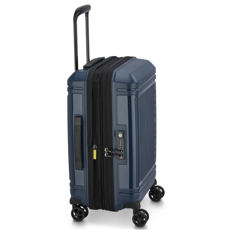 Delsey Paris Lutece SE - Trolley de cabina de 4 ruedas 55 cm expandible (navy blue)