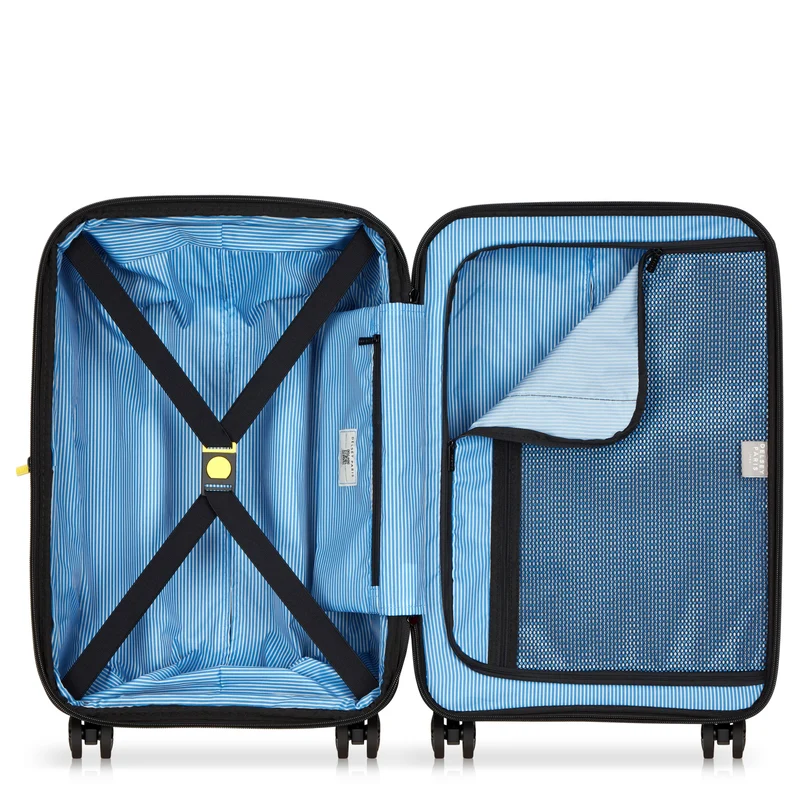 Delsey Paris Lutece SE - Trolley de cabina de 4 ruedas 55 cm expandible (navy blue)