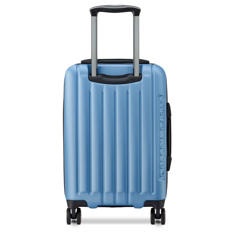 Delsey Paris Longitude - Trolley de cabina de 4 ruedas 55 cm expandible (hellblau)