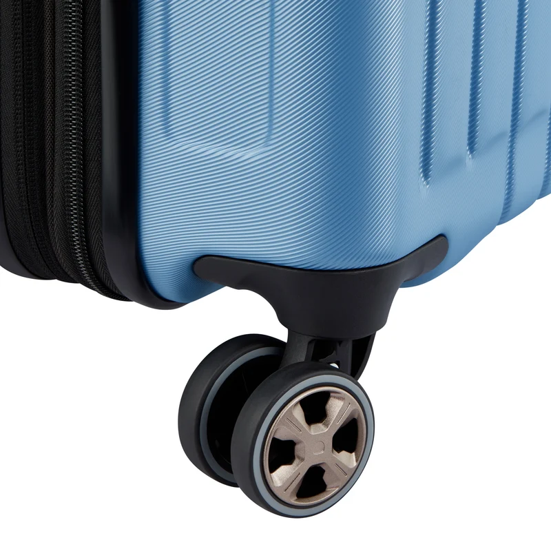 Delsey Paris Longitude - Trolley de cabina de 4 ruedas 55 cm expandible (hellblau)