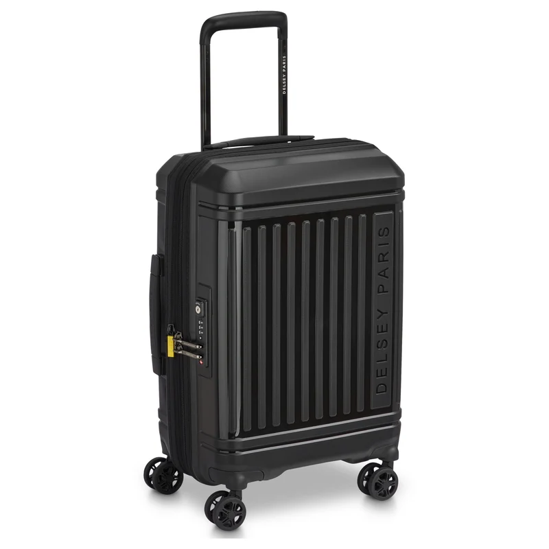 Delsey Paris Lutece SE - Trolley de cabina con 4 ruedas 55 cm expandible (schwarz)
