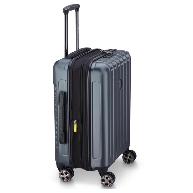 Delsey Paris Longitude - Trolley de cabina slim de 4 ruedas 55 cm (anthrazit)
