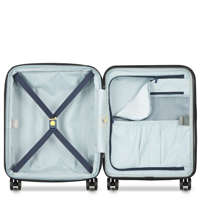Delsey Paris Longitude - Trolley de cabina slim de 4 ruedas 55 cm (anthrazit)