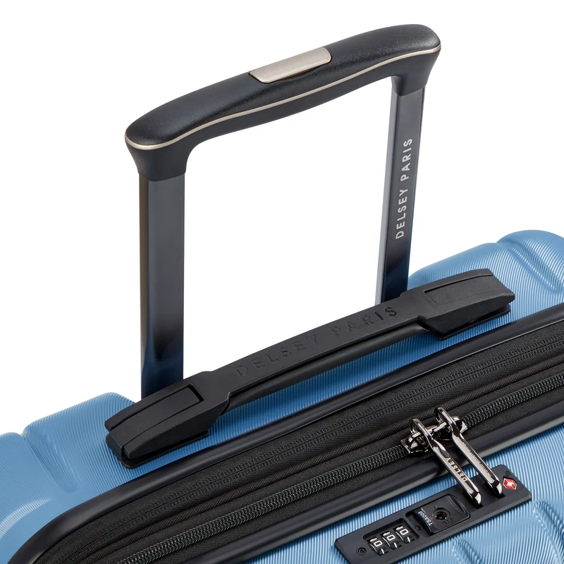 Delsey Paris Longitude - Trolley de cabina slim con 4 ruedas 55 cm (hellblau)