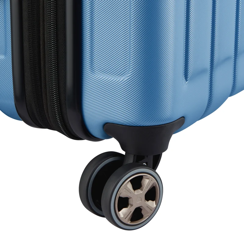 Delsey Paris Longitude - Trolley de cabina slim con 4 ruedas 55 cm (hellblau)