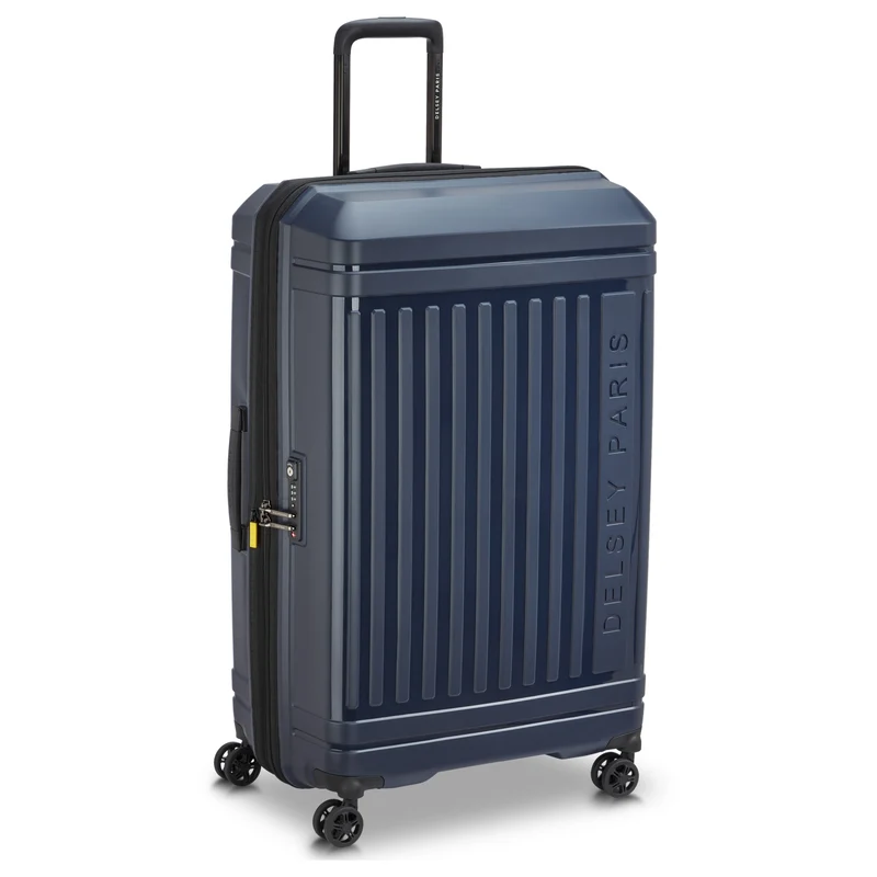 Delsey Paris Lutece SE - Trolley de 4 ruedas 81 cm expandible (navy blue)