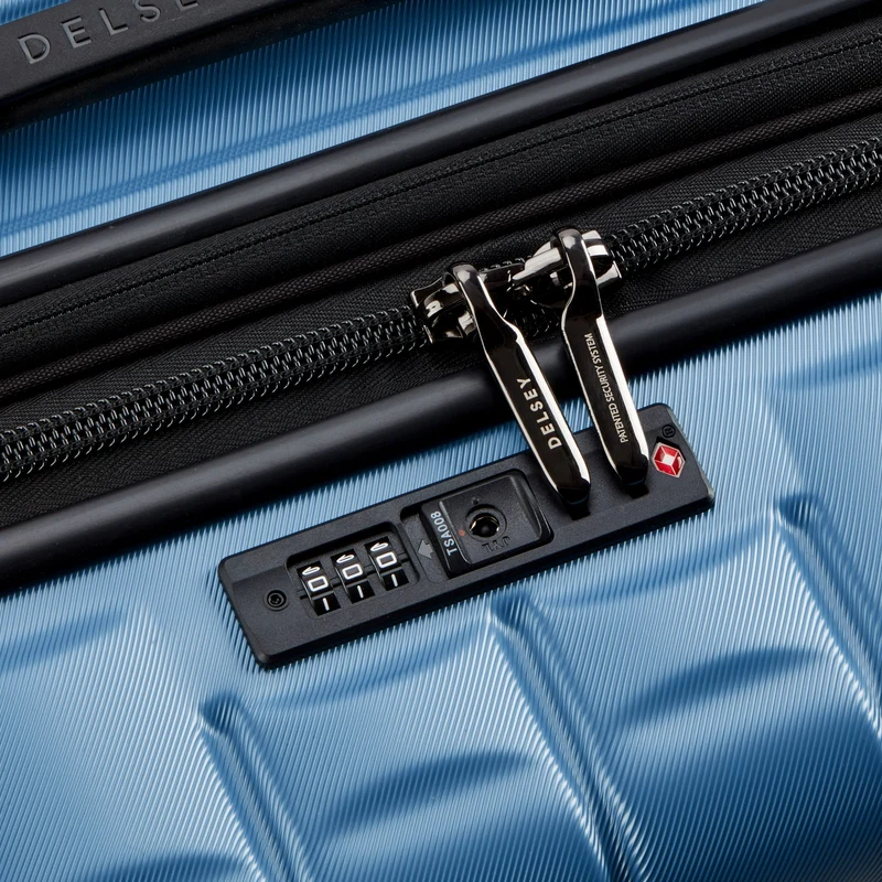 Delsey Paris Longitude - Trolley de 4 ruedas 81 cm expandible (hellblau)