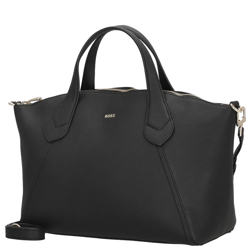 BOSS Lenah Zip Tote M - Bolso de mano 32 cm (black)