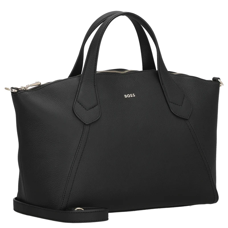 BOSS Lenah Zip Tote M - Bolso de mano 32 cm (black)