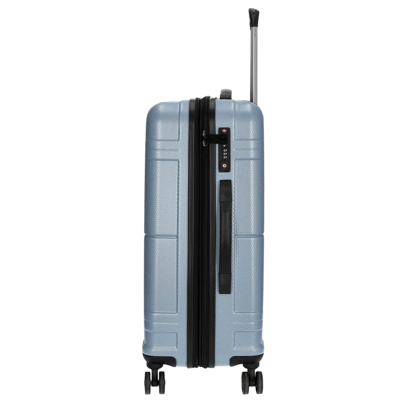 Gabol Bari - Trolley de 4 ruedas M 65 cm expandible (azul)