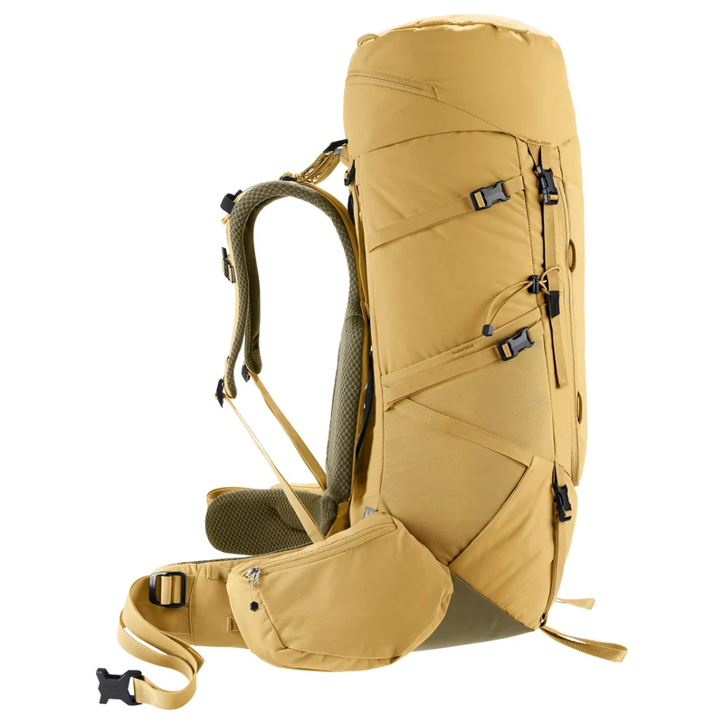 Deuter Aircontact Core 45 + 10 SL - Mochila de trekking 82 cm (savanna-nori)