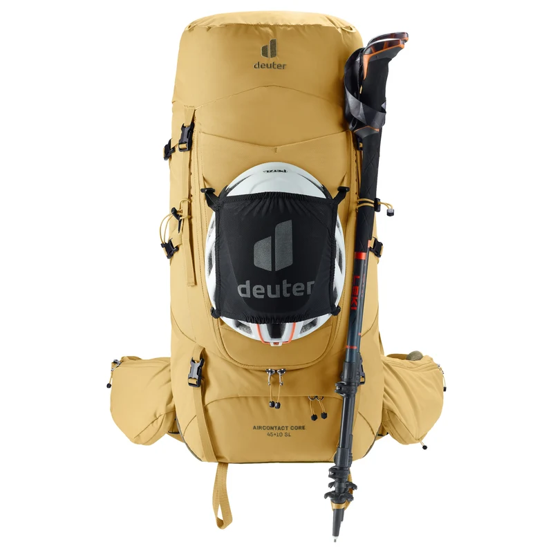 Deuter Aircontact Core 45 + 10 SL - Mochila de trekking 82 cm (savanna-nori)