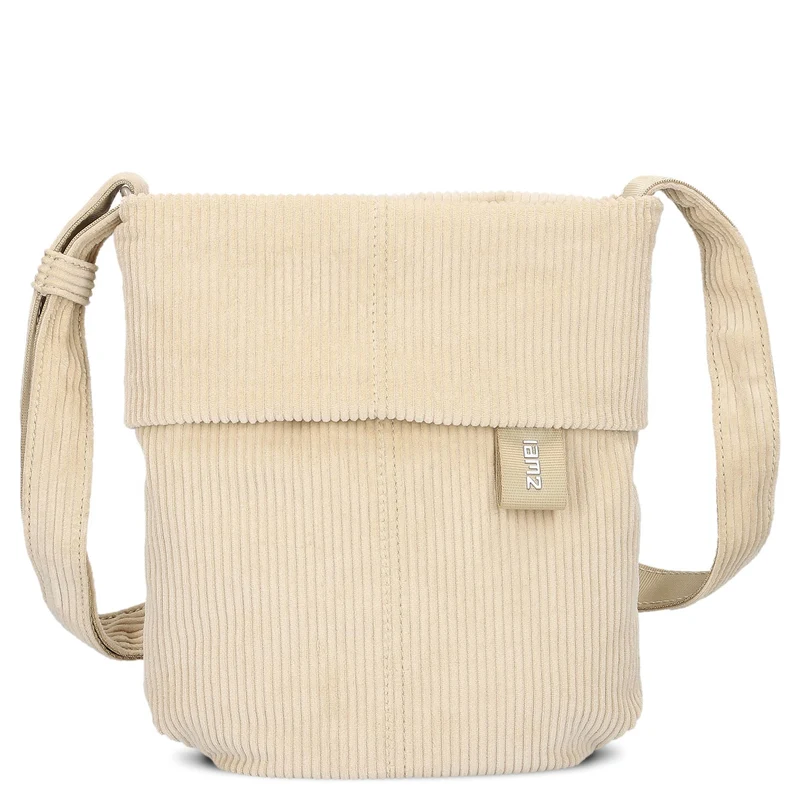 zwei Mademoiselle M45 - Bolso de hombro 22 cm (cord-creme)