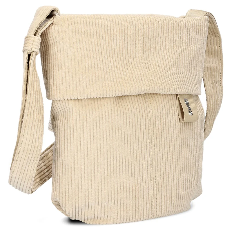 zwei Mademoiselle M45 - Bolso de hombro 22 cm (cord-creme)