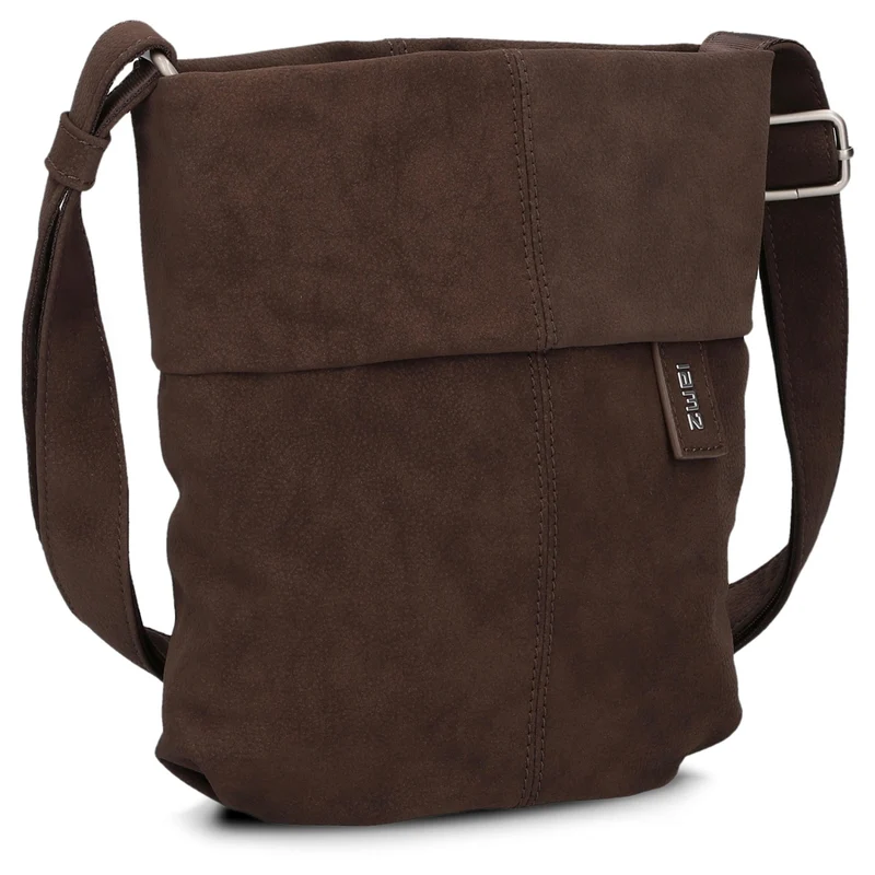 zwei Mademoiselle M45 - Bolso de hombro 22 cm (nubuk-espresso)