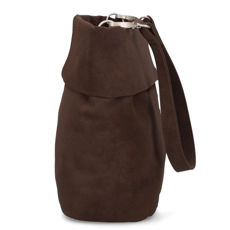 zwei Mademoiselle M8 - Bolso de hombro 25 cm (nubuk-espresso)