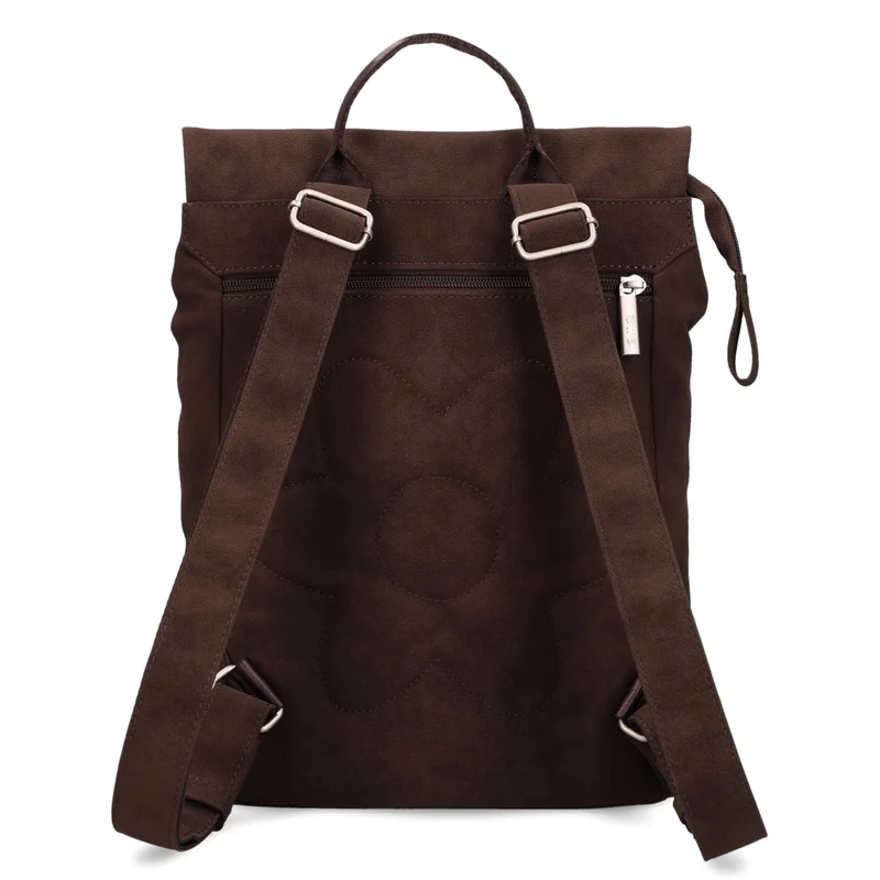 zwei Mademoiselle MR13 - Mochila 35 cm (nubuk-espresso)
