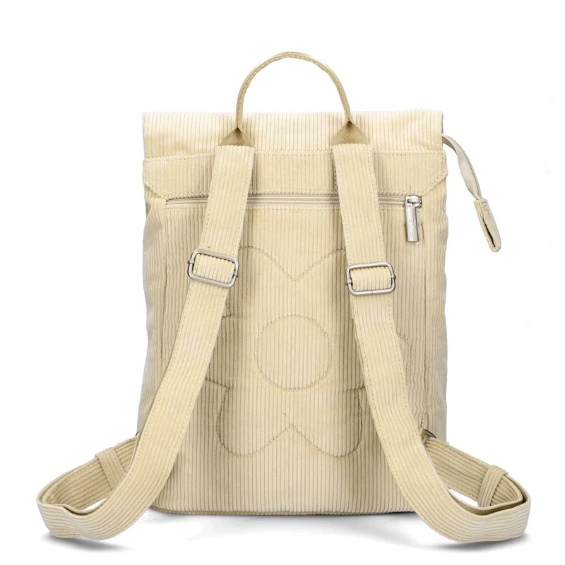 zwei Mademoiselle MR13 - Mochila 35 cm (cord-creme)
