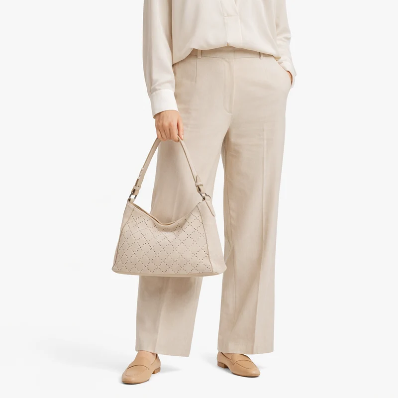 FREDsBRUDER Hey Lovely - Bolso de hombro 30 cm (creamy cream)
