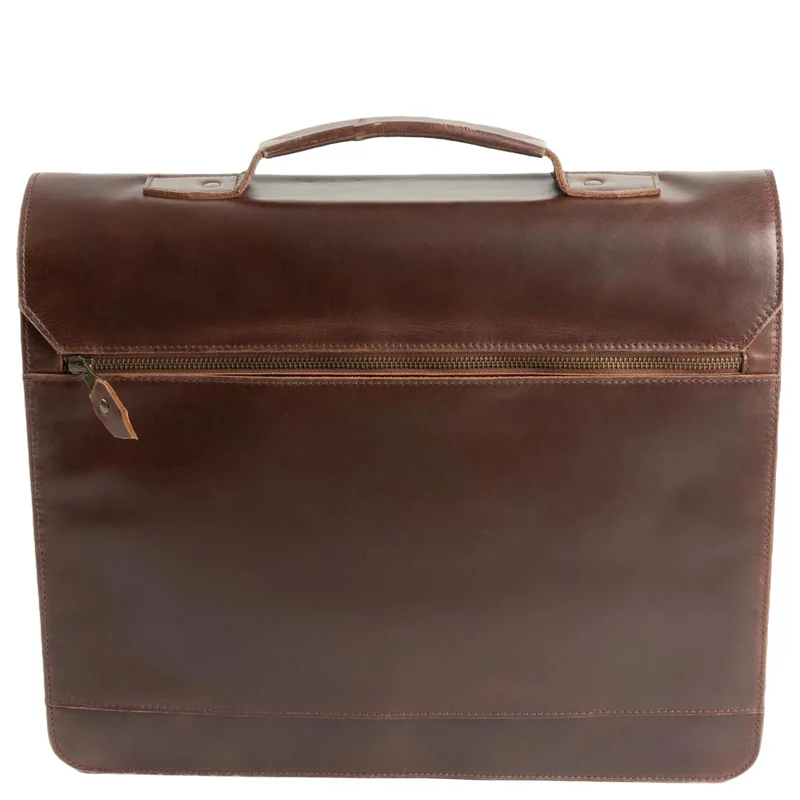 Buckle & Seam Notes - Maletín 15" 40 cm (braun)