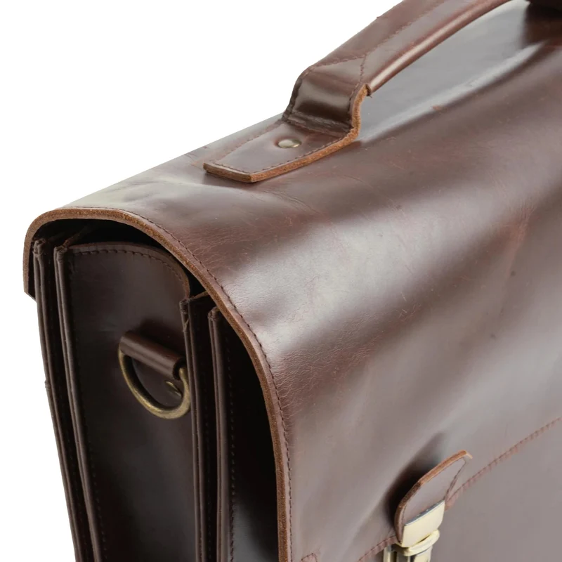 Buckle & Seam Notes - Maletín 15" 40 cm (braun)