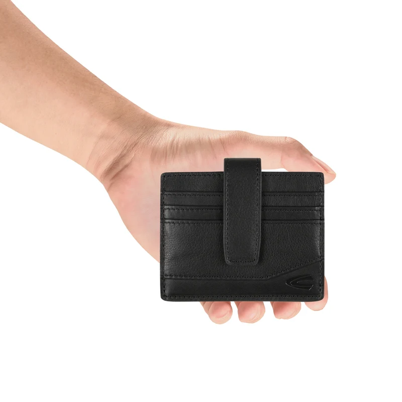 Camel Active Stone - Cartera 12cc 10.5 cm (black)