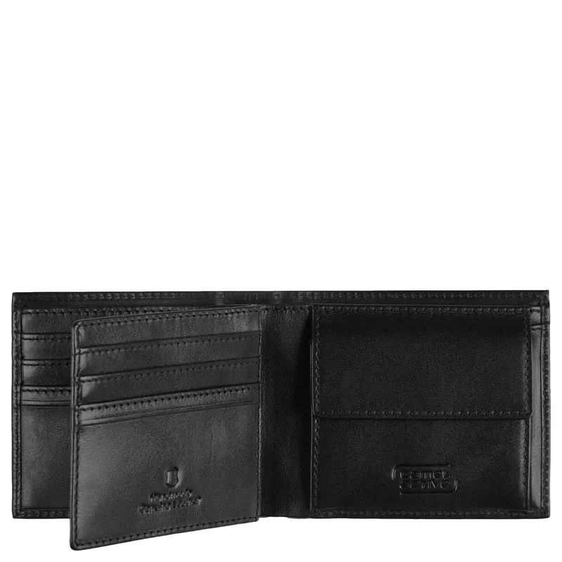 Camel Active Wood - Cartera 6cc 10.5 cm (black)