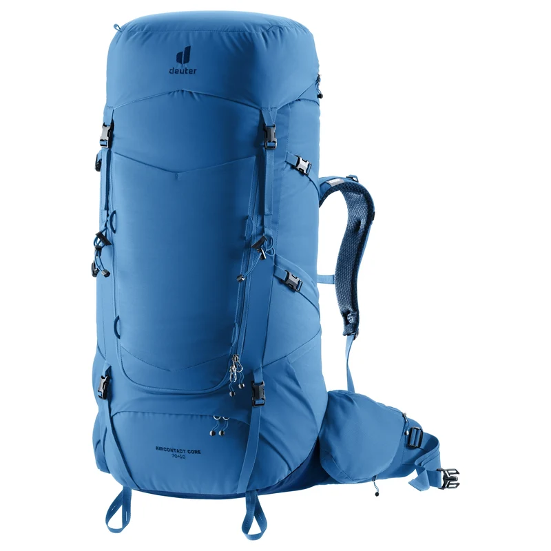 Deuter Aircontact Core 70 + 10 - Mochila de trekking 90 cm (baltic-nightblue)