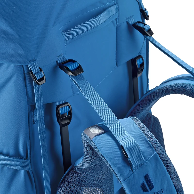 Deuter Aircontact Core 70 + 10 - Mochila de trekking 90 cm (baltic-nightblue)