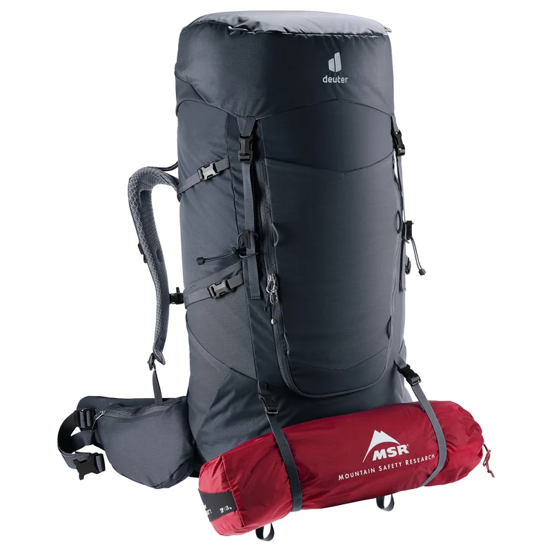 Deuter Aircontact Core 70 + 10 - Mochila de trekking 90 cm (black)