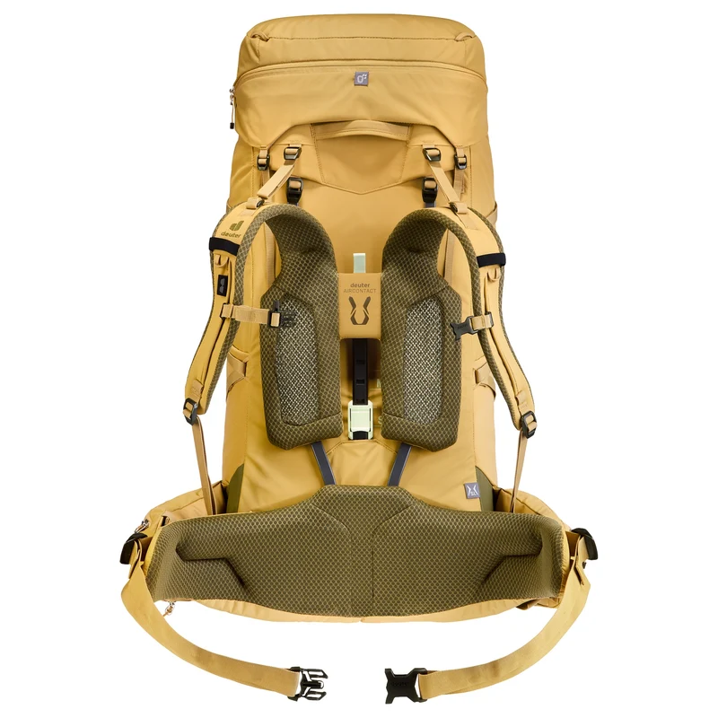 Deuter Aircontact Core 65 + 10 SL - Mochila de trekking para mujer 84 cm (savanna-nori)