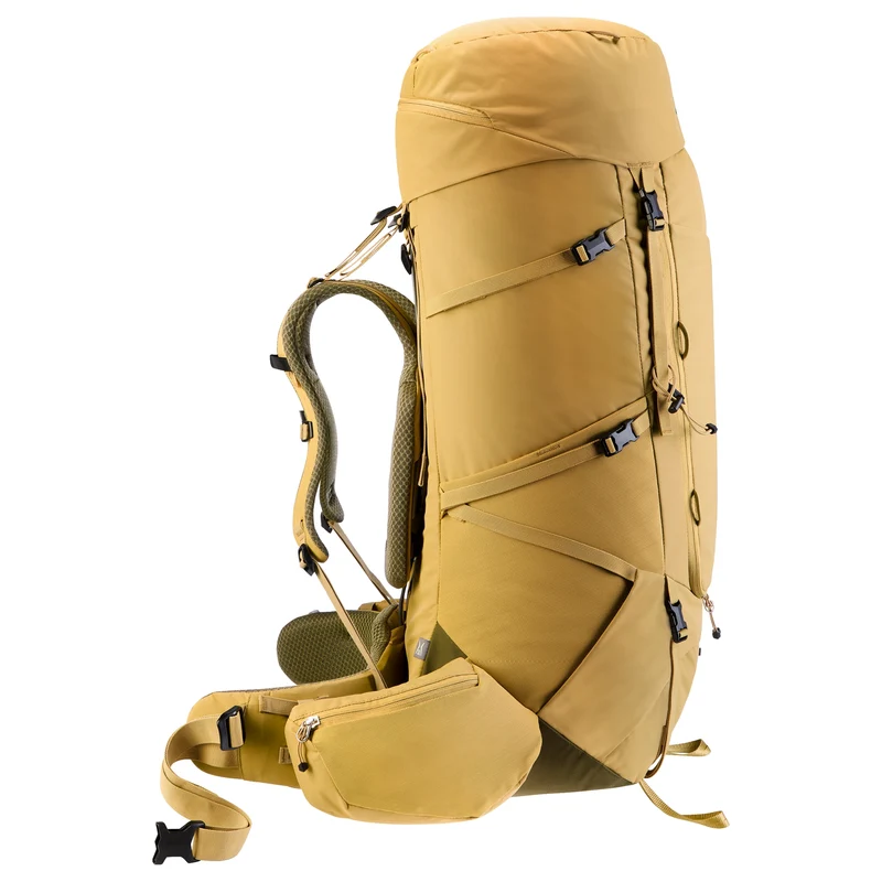 Deuter Aircontact Core 65 + 10 SL - Mochila de trekking para mujer 84 cm (savanna-nori)
