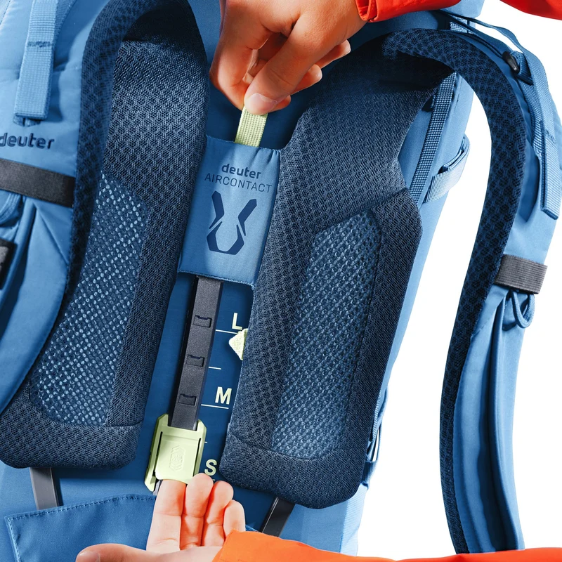 Deuter Aircontact Core 60 + 10 - Mochila de trekking (baltic-nightblue)