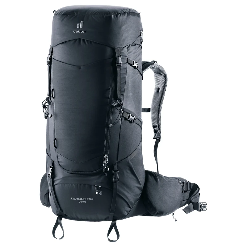 Deuter Aircontact Core 60 + 10 - Mochila de trekking 82 cm (black)