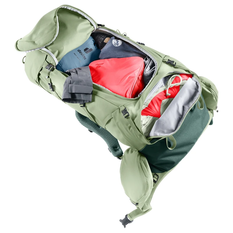 Deuter Aircontact Core 55 + 10 SL - Mochila de trekking (grove-ivy)